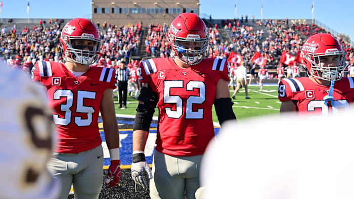 Dayton offensive lineman Brian Stevens announces he is transferring to the Virginia football program.